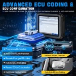XTOOL D9 D9S Full System Car Diagnostic Tool Bi-Directional Control ECU Coding 42+ Resets Key Programming DOIP CANFD Topology