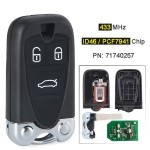 433MHz PCF7941 / ID46 Chip PN: 71740257 Remote Key Fob for Alfa Romeo 159 Brera Spider 2005-2007 2008 2009 2010 2011